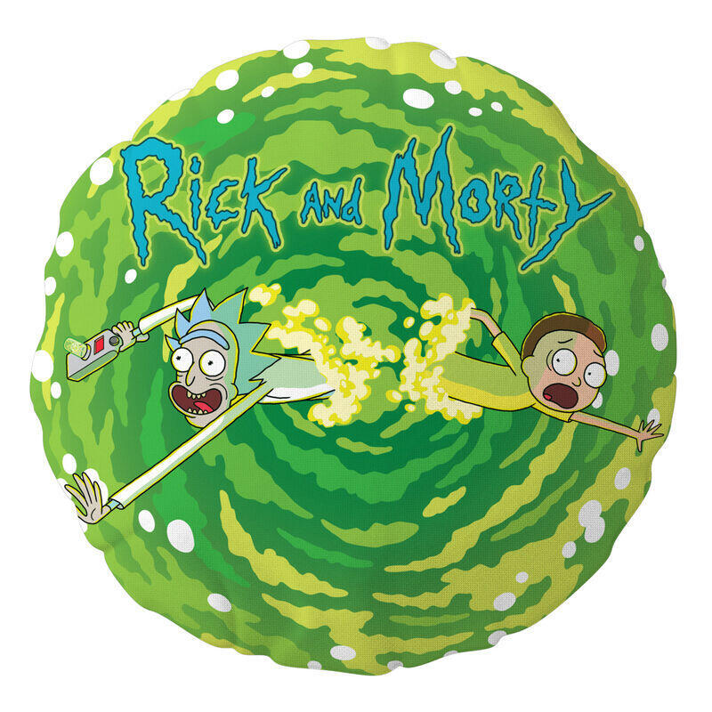 Cojin logo rick and morty