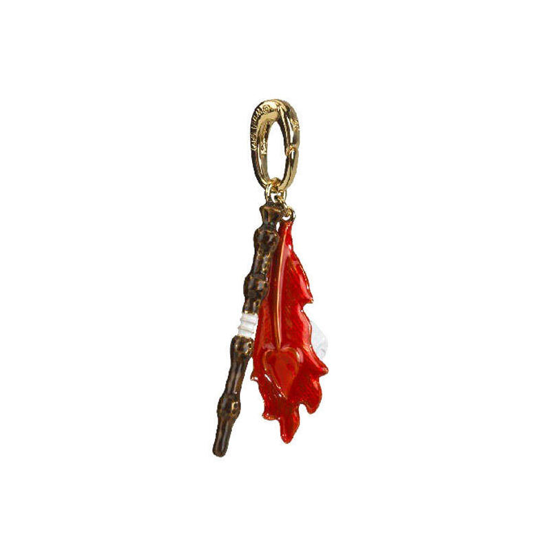 Colgante charm varita sauco harry potter