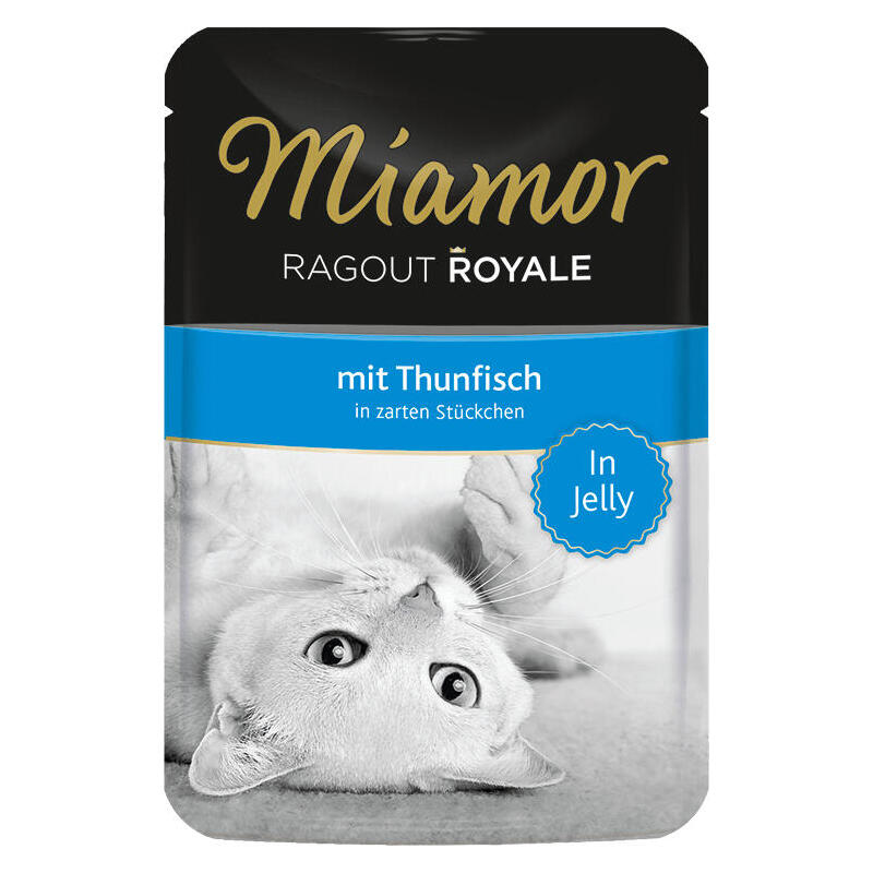 Comida hÚmeda para gatos miamor ragout royale tuna in jelly  100g