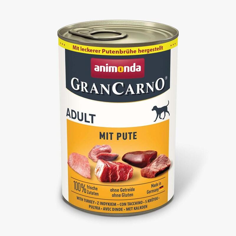 Comida hÚmeda para perros  animonda grancarno adult turkey  400g