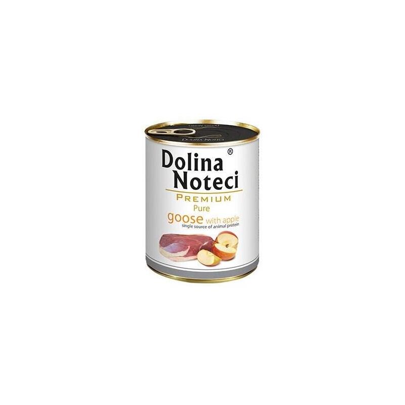 Comida hÚmeda para perros dolina noteci premium pure ganso rico en manzana  400 g