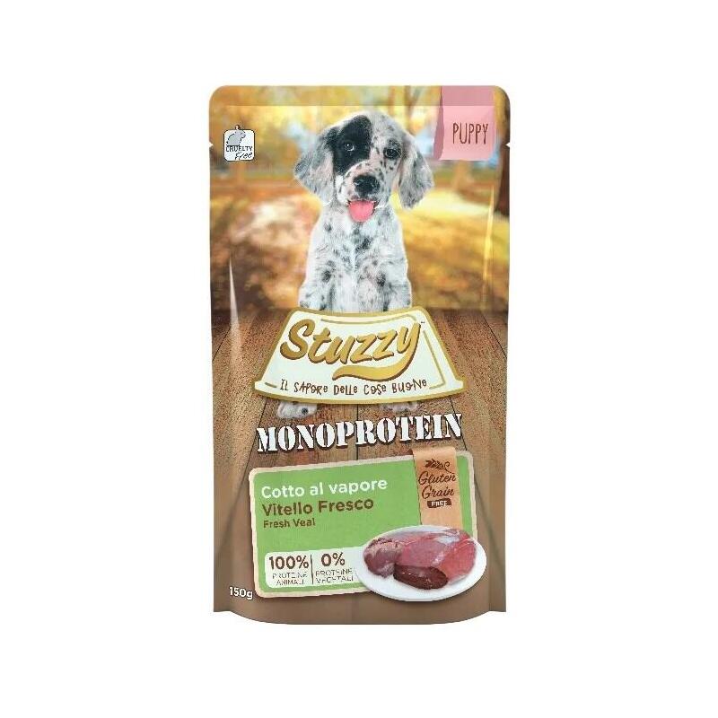 Comida hÚmeda para perros  stuzzy monoprotein puppy veal 150 g