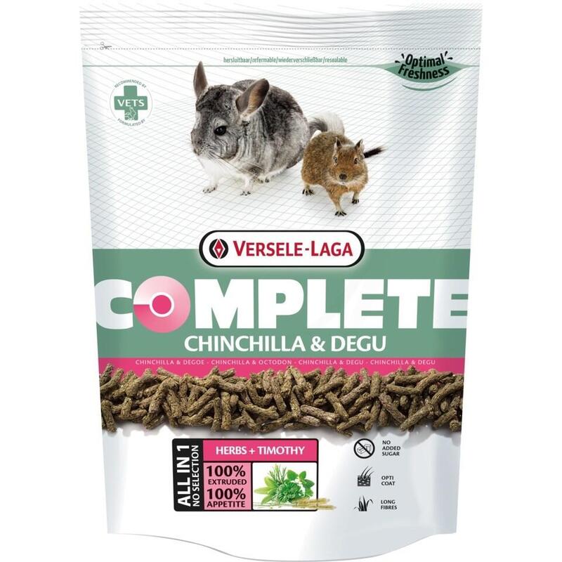Comida para chinchilla  versele laga complete degu 8kg