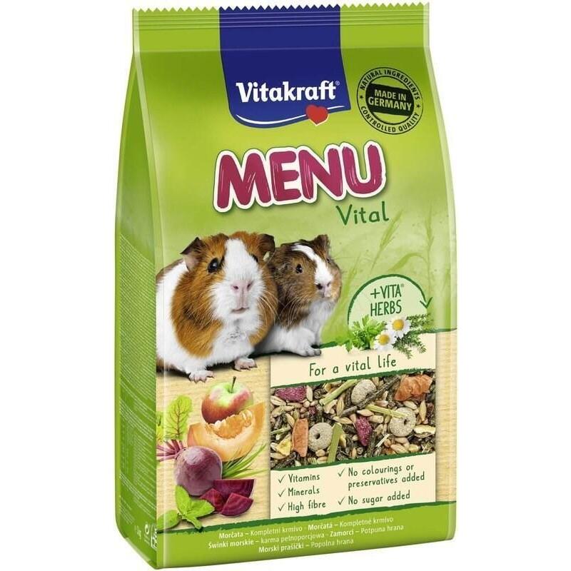 Comida para cobayas vitakraft menu vital  1kg