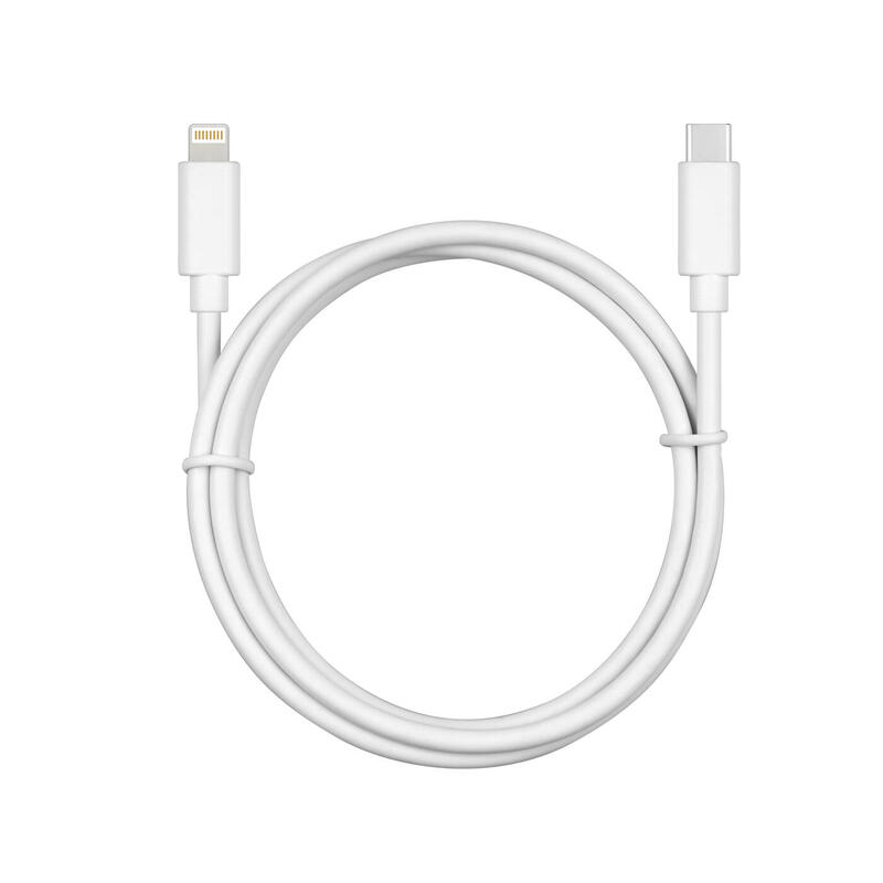 Coolbox cable usb usb3.1-c – lightning iphone 1.0m blanco