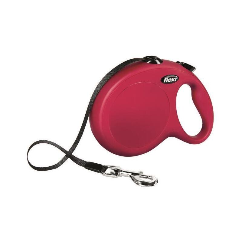 Correa flexi kerbl newclassic l – longitud: 8 m – peso mÁximo: 50 kg – rojo – para perro