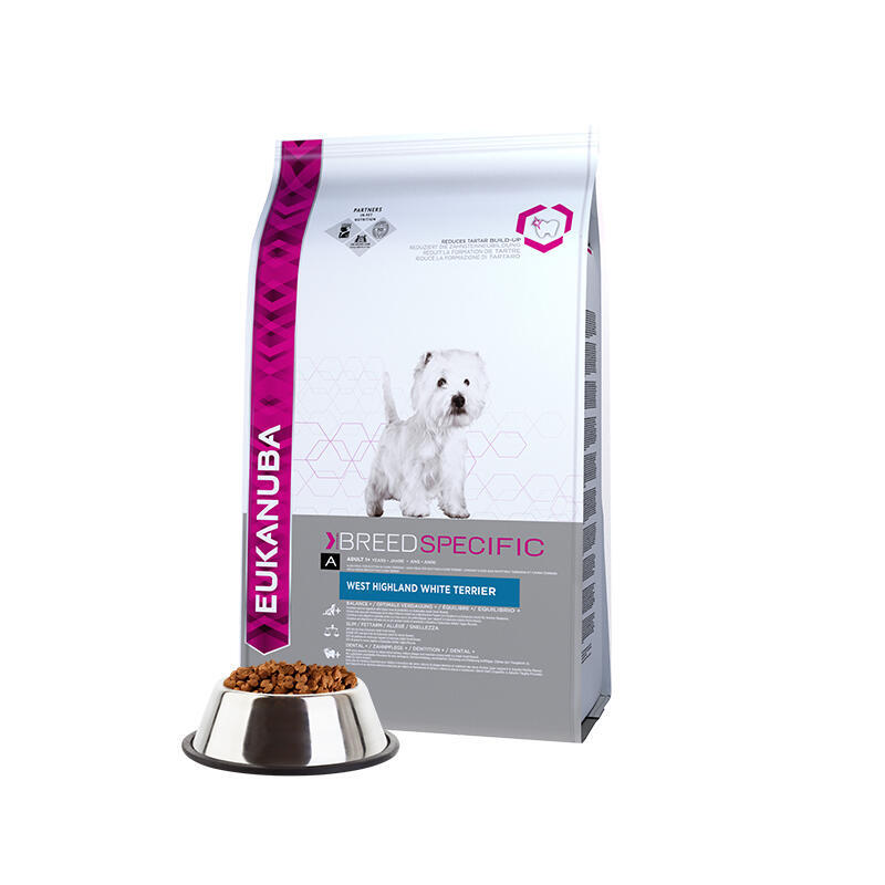 Croquetas de pollo eukanuba – 2,5 kg – para west highland terrier