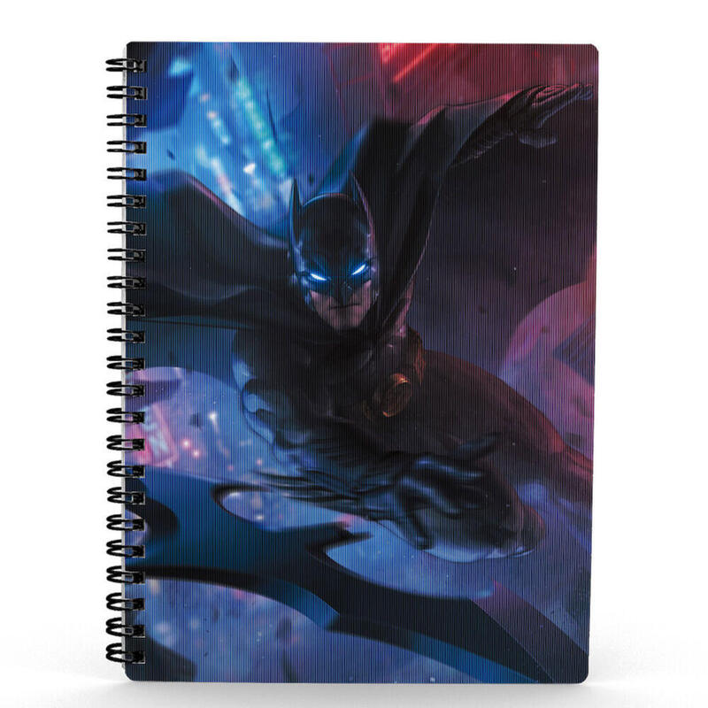 Cuaderno 3d batman dc comics