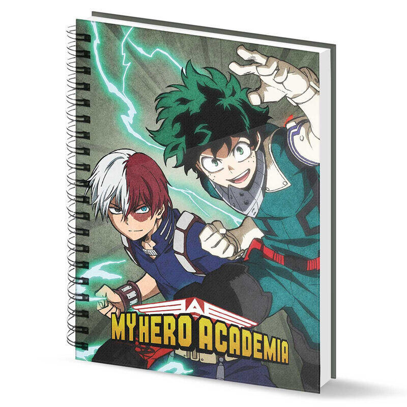 Cuaderno a4 battle my hero academia