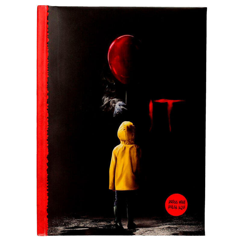 Cuaderno a5 balloon it con luz