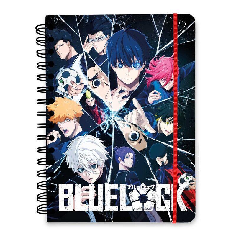 Cuaderno a5 blue lock