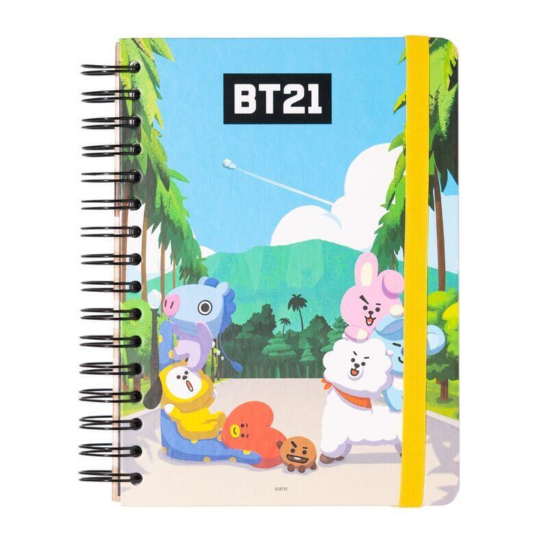 Cuaderno a5 bt21