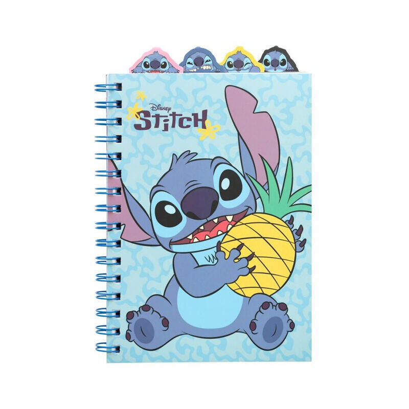 Cuaderno a5 stitch disney
