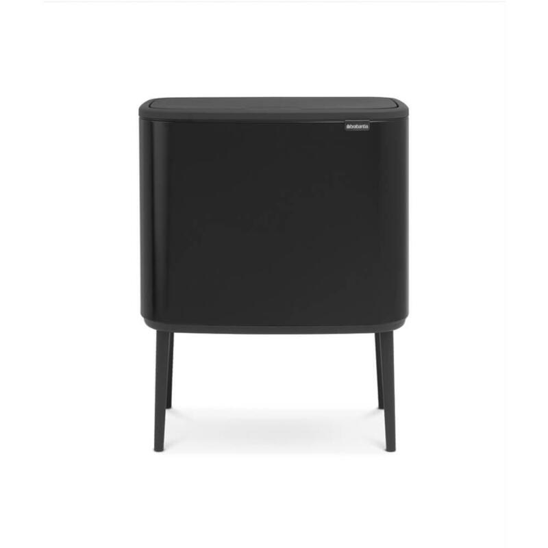 Cubo de basura brabantia bo touch bin 36 l, negro