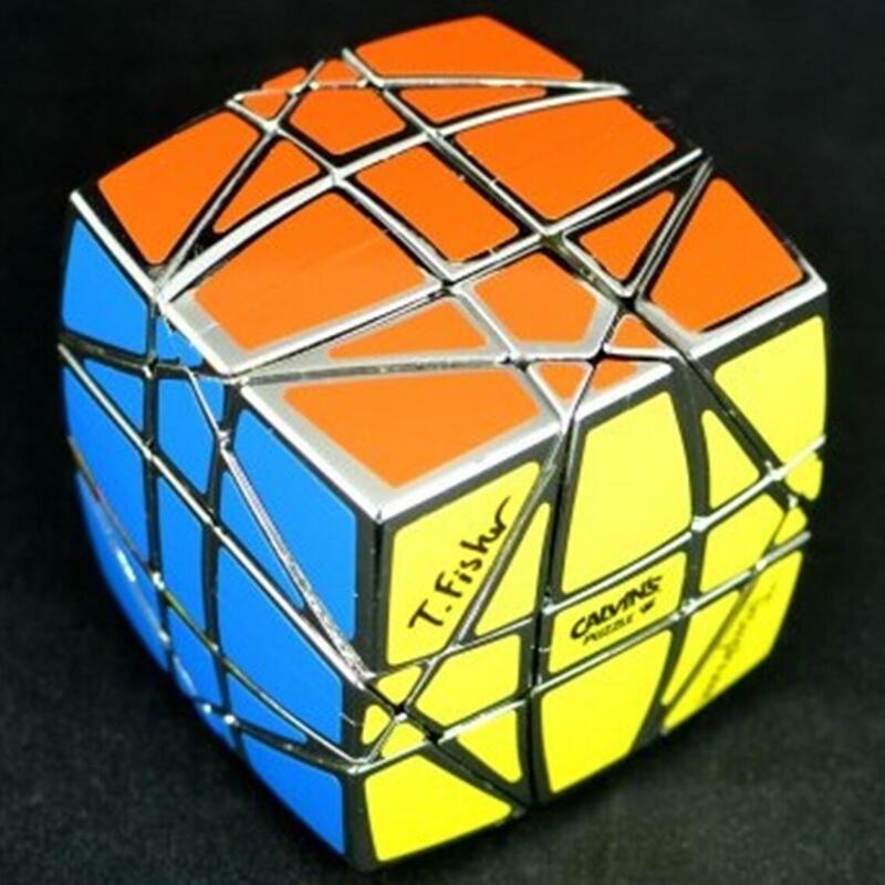 Cubo de rubik calvin’s hexaminx plata
