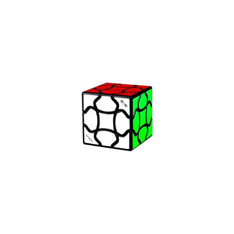 Cubo de rubik qiyi fluffy 3×3 bordes negros