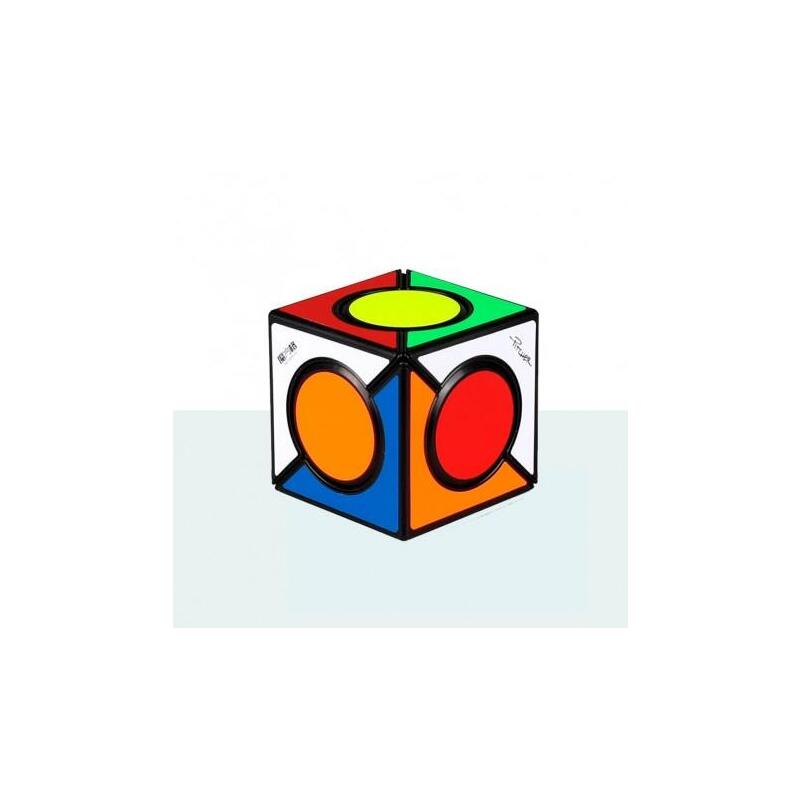 Cubo de rubik qiyi six spot negro