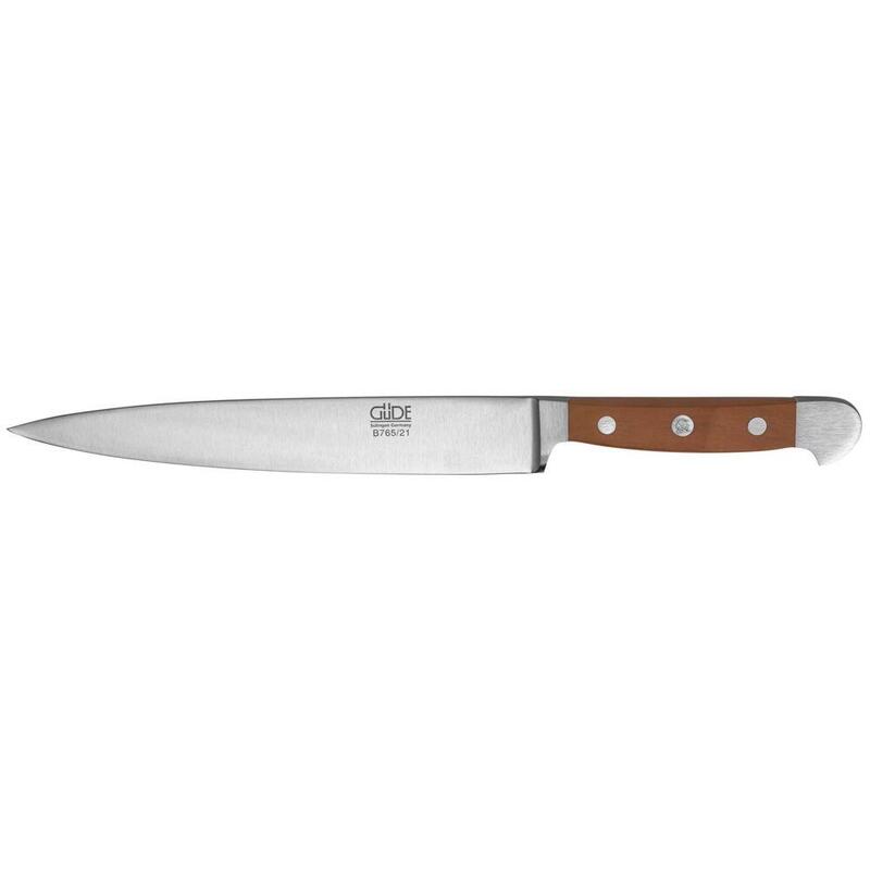 Cuchillo jamonero alpha gde 21 cm madera de peral