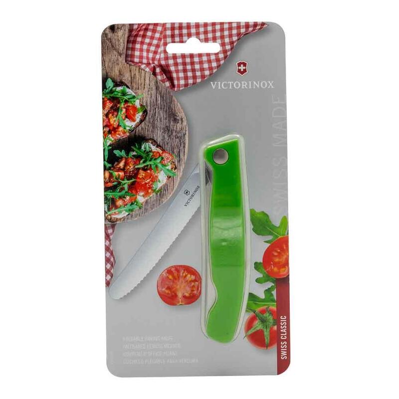 Cuchillo plegable victorinox swiss classic verde