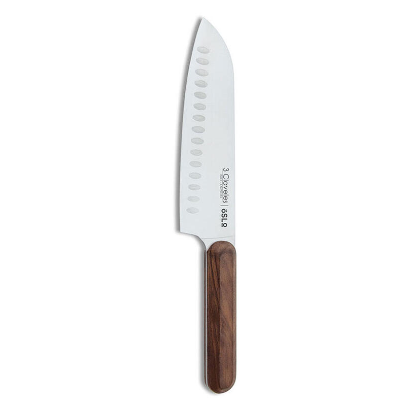 Cuchillo santoku oslo 17,5 cm – 7″ e 3 claveles