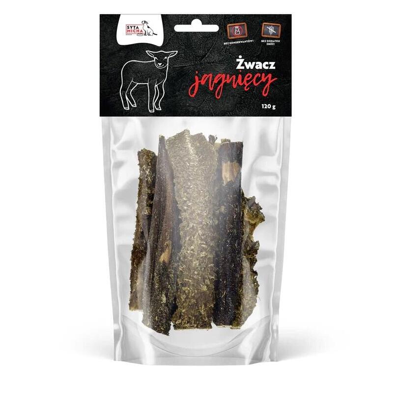 Delicia para perros syta micha rumen de cordero seco  120 g