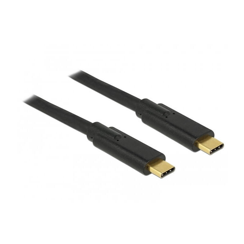 Delock 85527 cable usb 2 m 3.2 gen 1 (3.1 gen 1) usb c negro