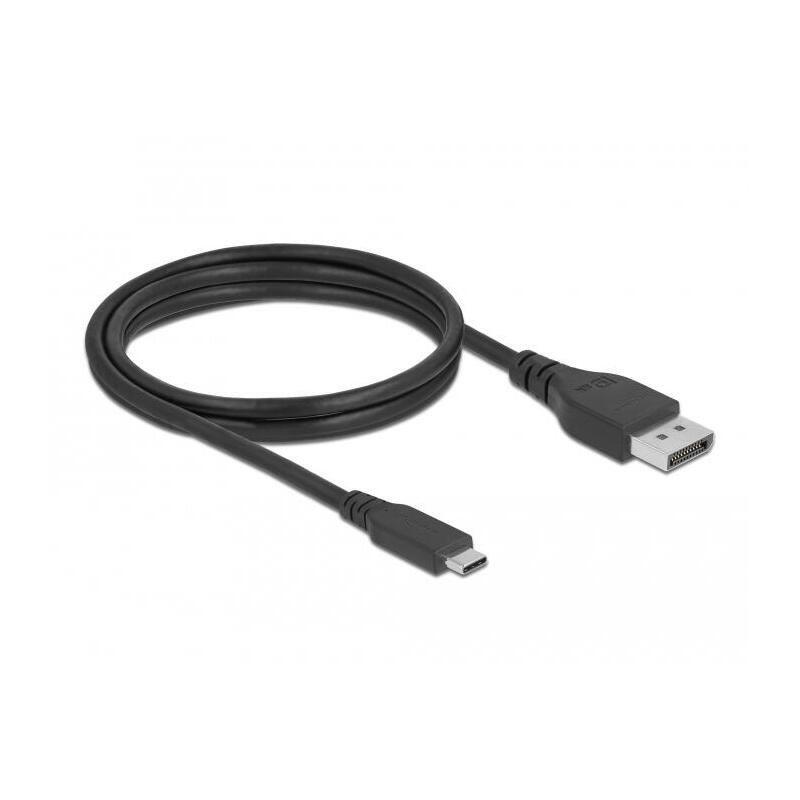 Delock cable bidireccional usb type-c ™ a displayport 8k 60 hz 1,5 m dp