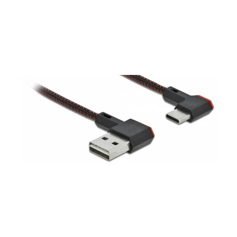 Delock cable easy-usb 2.0 -a  –  usb tipo-c m/m  0.20m