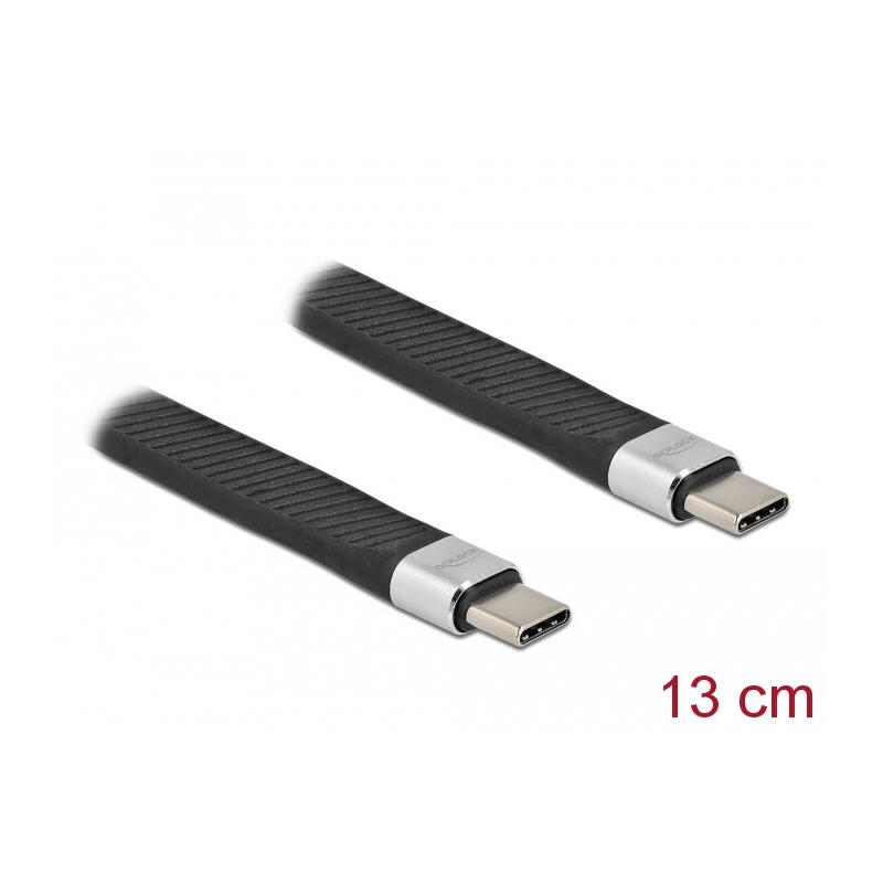 Delock cable plano fpc usb 3.2 gen 2 de usb type-c ™ a usb type-c ™