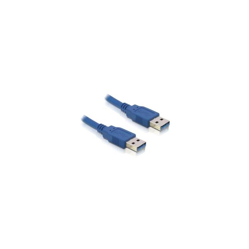 Delock cable usb 3.0 a/a m/m 1m azul