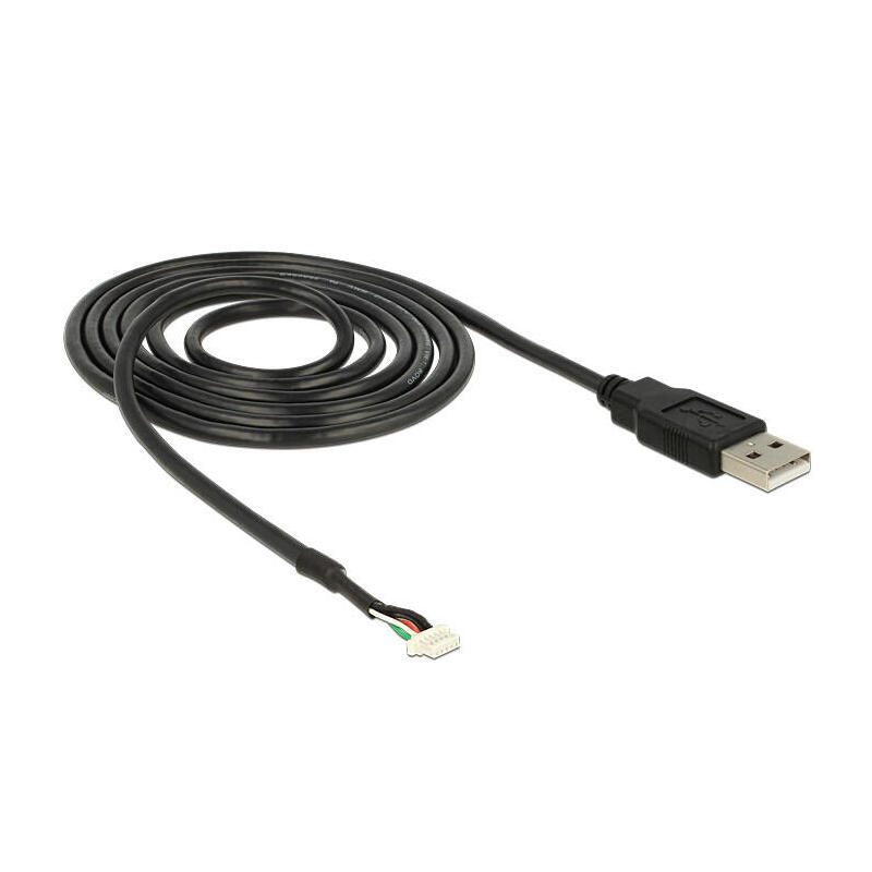 Delock cable usb – smt 5pin 1.50m v5 negro