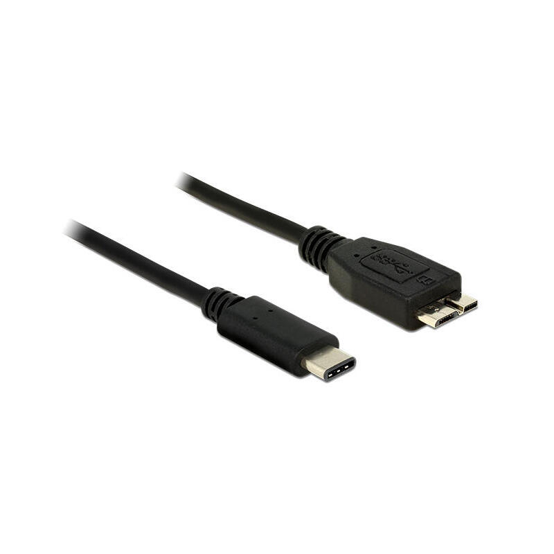 Delock cable usb3.1 -c – micro b m/m 1.00m negro