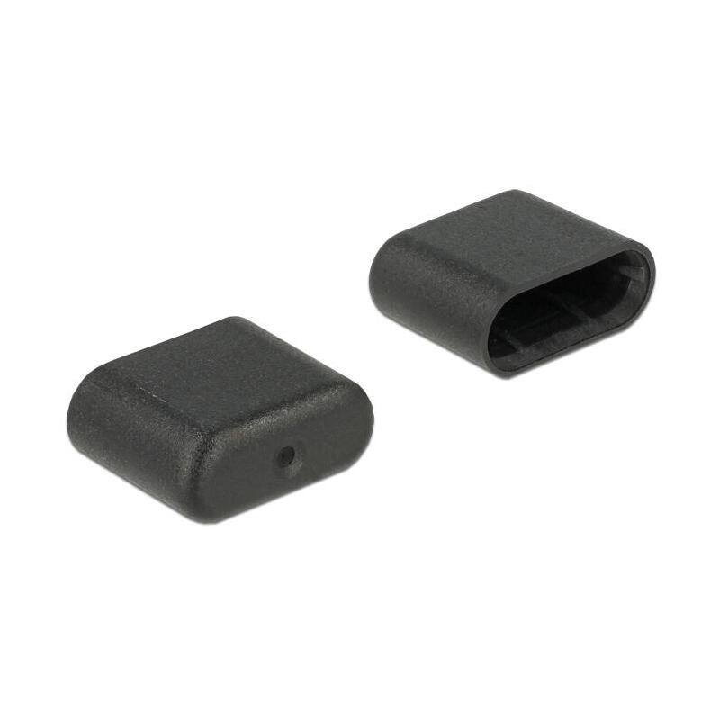 Delock guardapolvo para usb type-c ™ macho 10 piezas negro