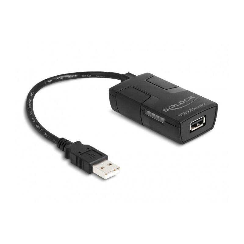 Delock isolator usb 2.0 typ-a macho a hembra