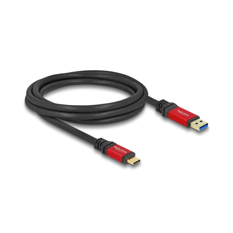 Delock usb 10 gbps cable usb type-a m. a usb typ-c m. 2 m