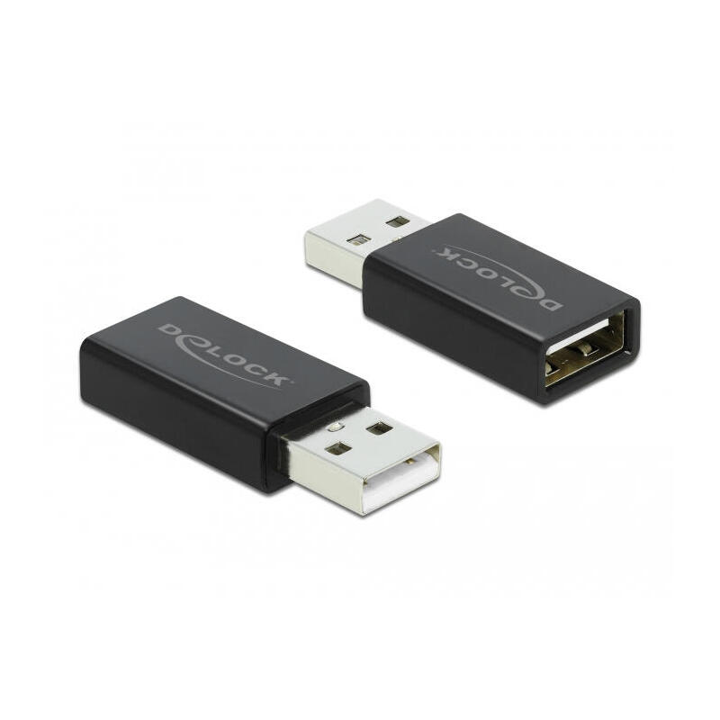 Delock usb 2.0 adaptador typ-a macho a typ-a hembra datenblocker