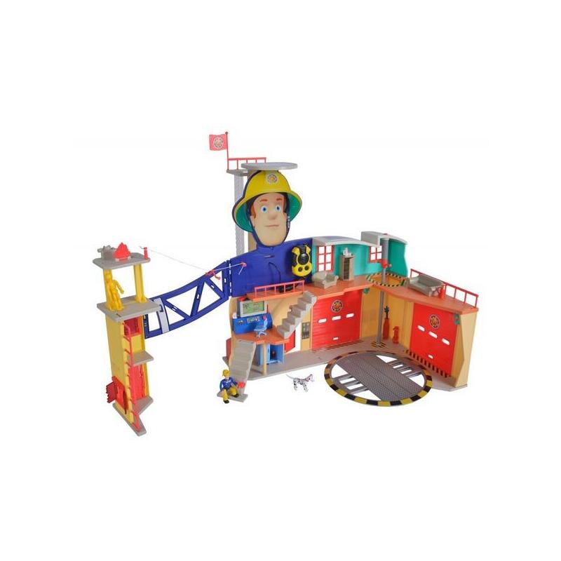 Dickie fireman sam mega fire station xxl, edificio de juegos 109252577