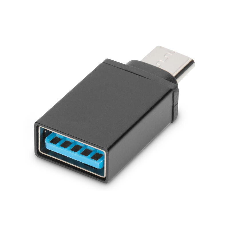 Digitus adaptador usb tipo c – a m/f 3a 5gb 3.0 version negro