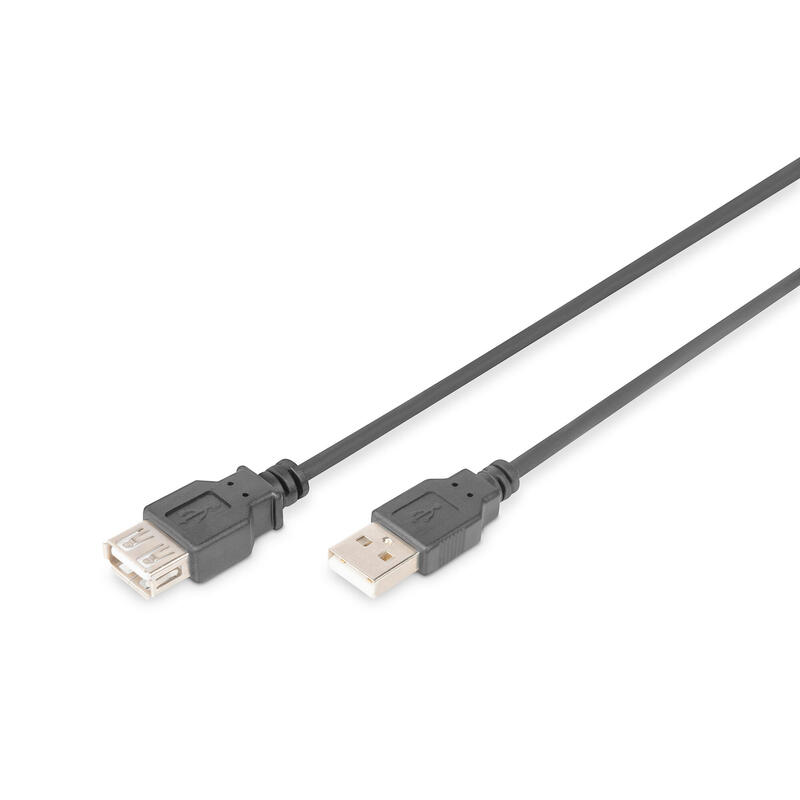 Digitus cable usb 2.0 typ a -a m h 1.8m negro