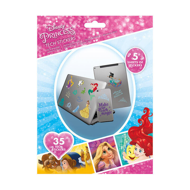 Disney princess tech sticker royal