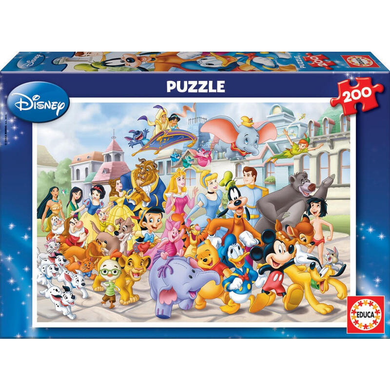 Disney puzzle 200 piezas – defile disney