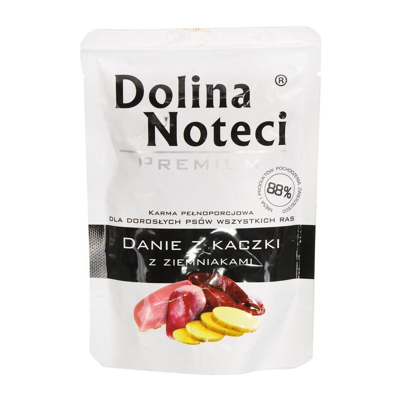 Dolina noteci 5900842014737 dogs moist food duck adult 100 g