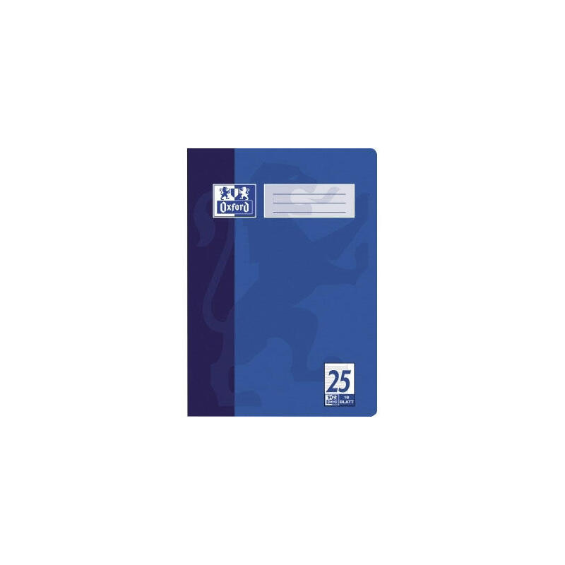 Elba 100050311 cuaderno y block a4 16 hojas azul