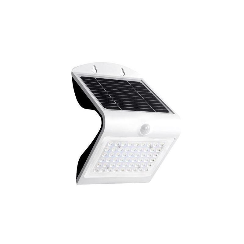 Elbat aplique led solar – 4w – 500lm – doble iluminacion – color blanco