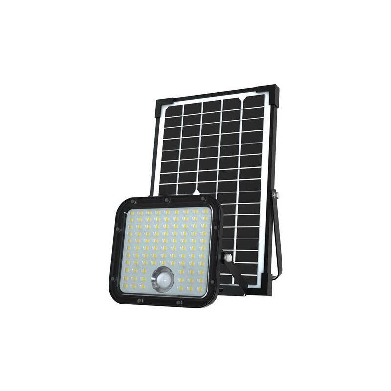Elbat foco led solar – 30w – 4800lm – sensor + mando