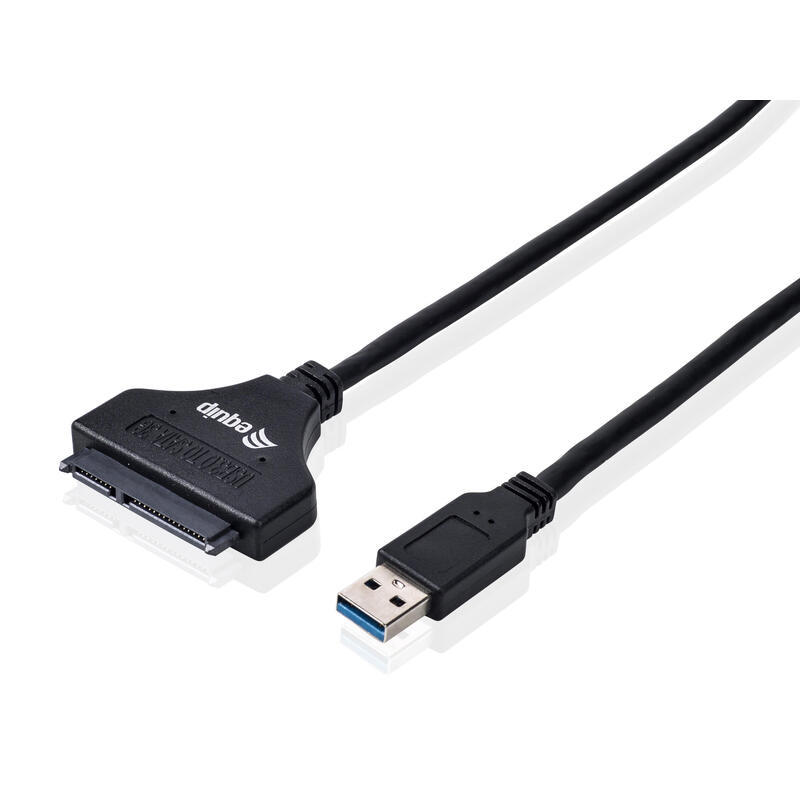 Equip cable adaptador usb 3.0 a sata  negro 133471