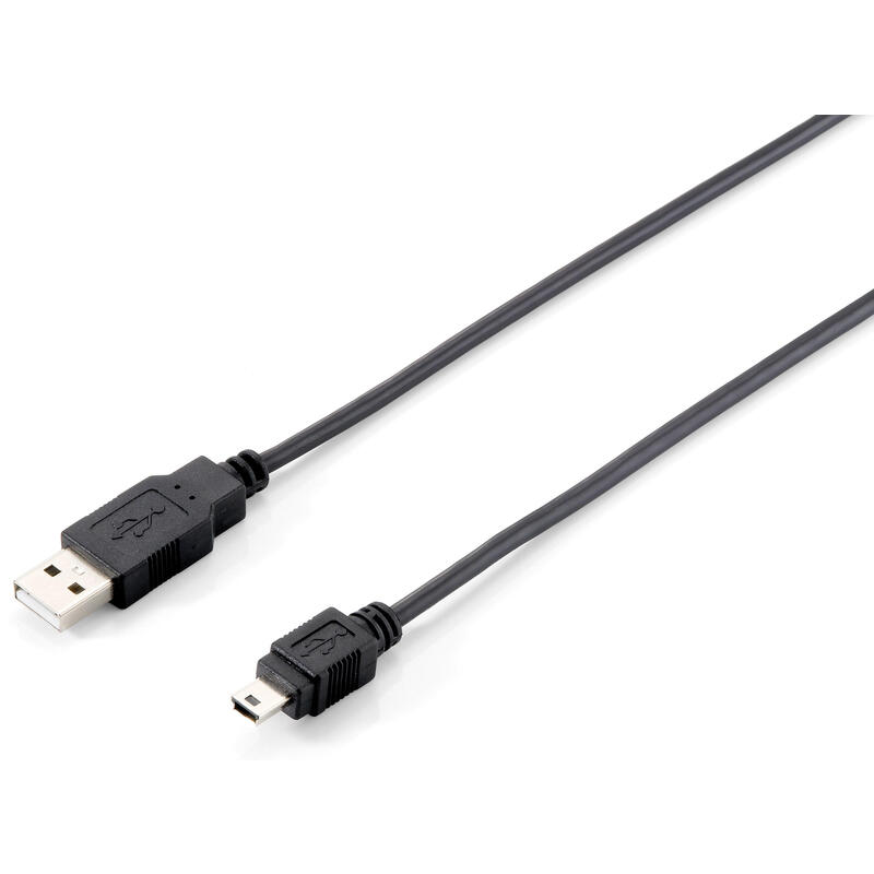 Equip cable usb 2.0 a mini-usb  (5pin) 1,8m