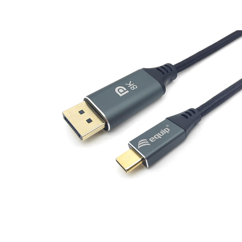 Equip cable usb-c – displayport 8k 60hz 1m negro