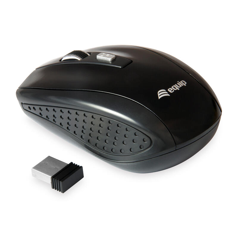 Equip raton optical wireless travel mouse