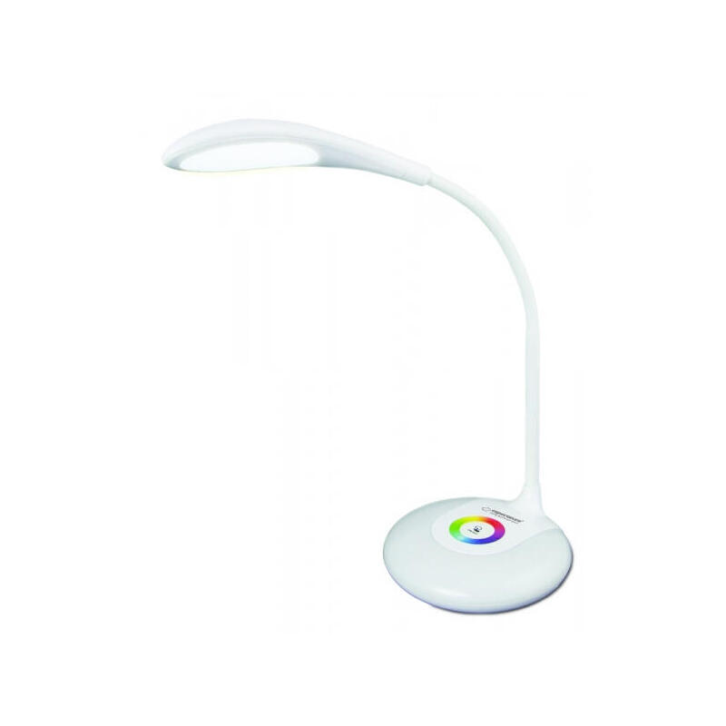 Esperanza eld102 altair – lÁmpara de escritorio led con rgb night light white